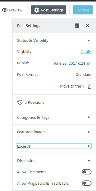 Gutenberg Editor