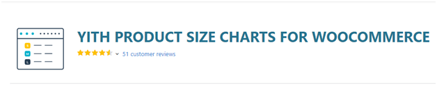 Top 15 WooCommerce size guide plugin Listing 2 Plugin 2 - YITH Product Size Charts For WooCommerce - one of Top 15 WooCommerce size guide plugins