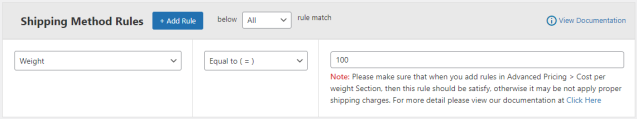 How to charge WooCommerce Shipping based on cart total? 4 flat-rate-shipping-settings-10