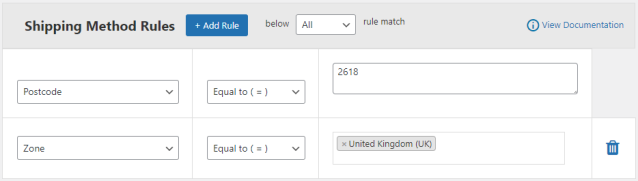 How To Set Up Woocommerce Shipping Method Based On Postcode/Zip Code/Postal Code? 6 Shipping rule based on the specific shipping zone & postcode