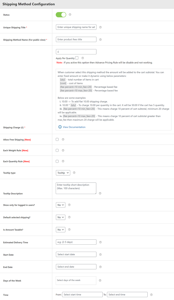 How to Set Quantity Based Shipping Cost in WooCommerce? 3 flat-rate-shipping-settings-23