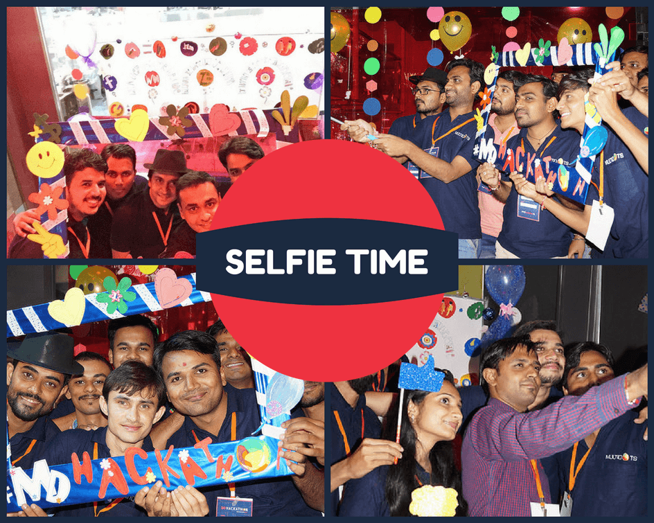 Selfie time banner