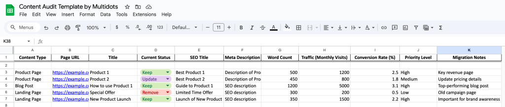 Content-Audit-Template