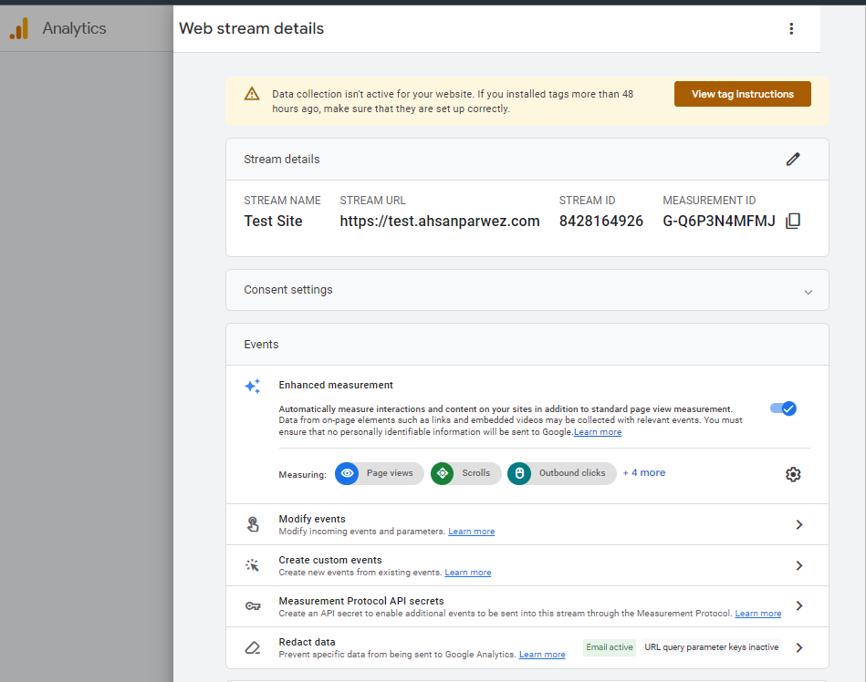 Analytics ID