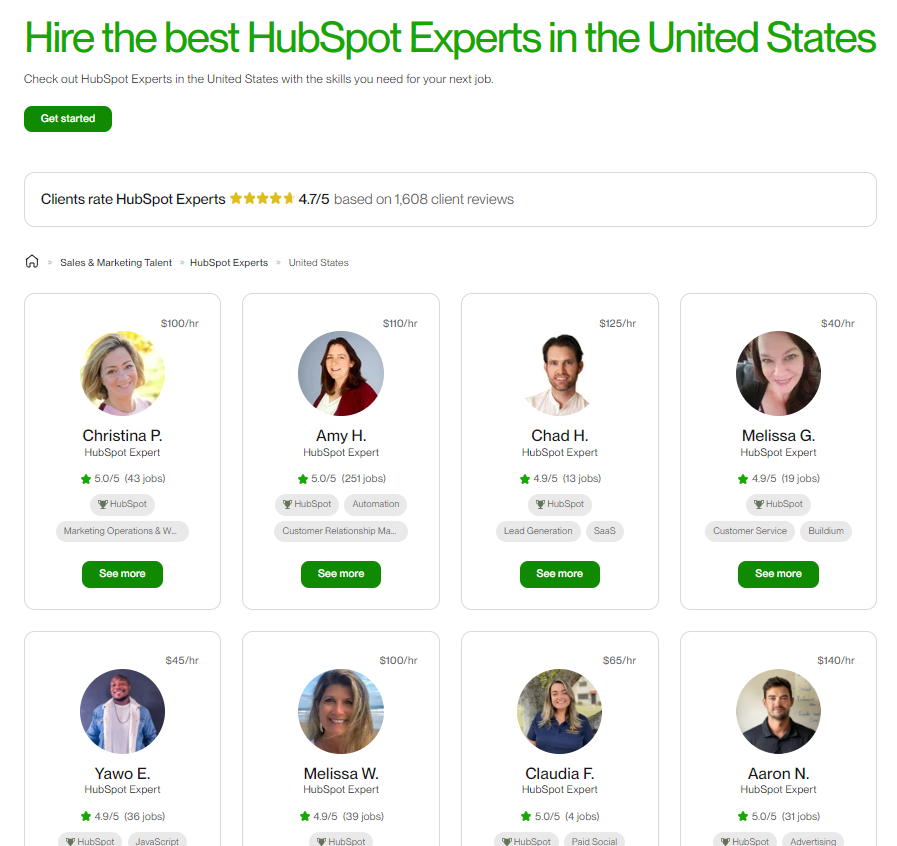 Hubspot Expert