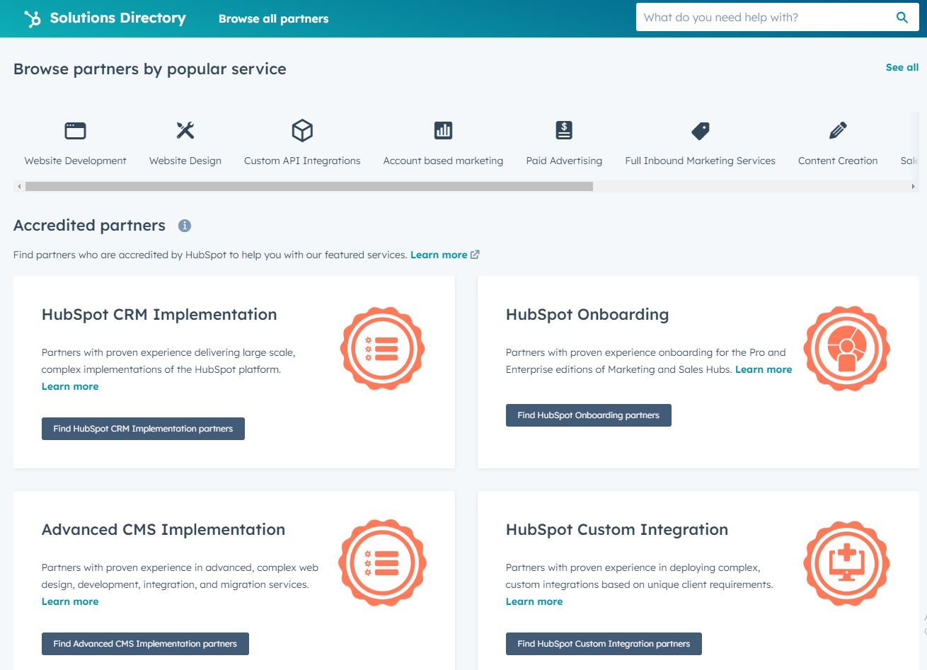 Solutions Directory
