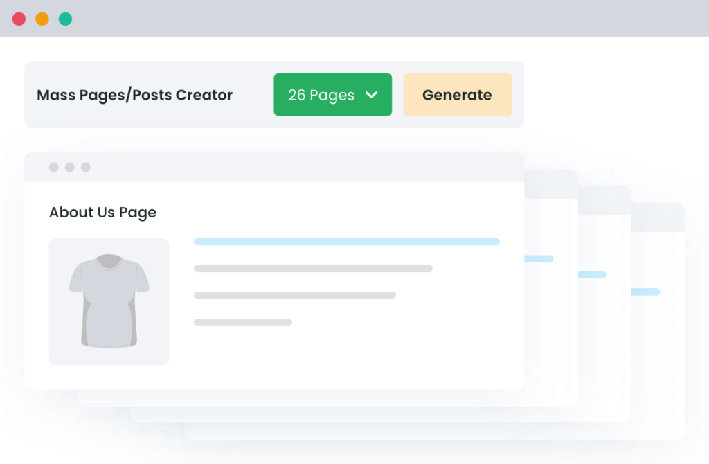 Mass Pages/Posts Creator: Supercharge Online Visibility Img