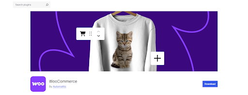 WooCommerce plugin download page